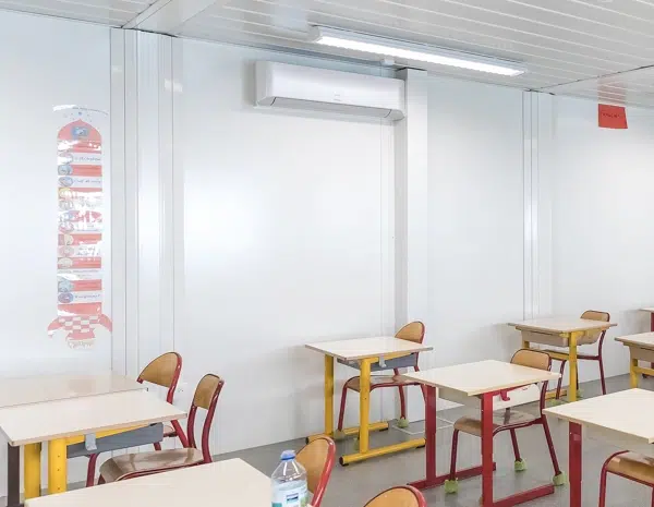 Location salle de classe équipée de climatisation