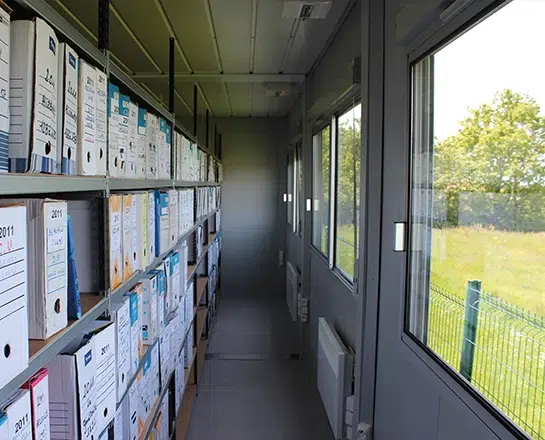 Location conteneur de stockage pour rangement de documents