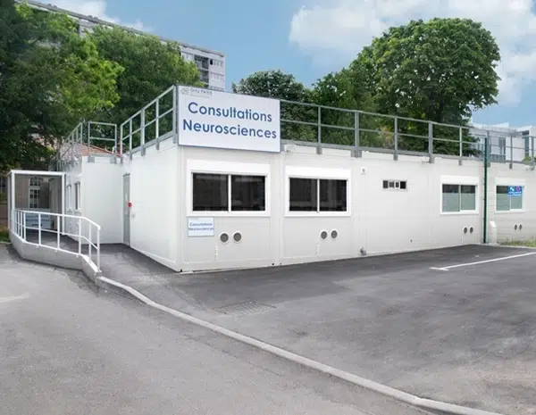 bungalow modulaire de santé consultations neurosciences